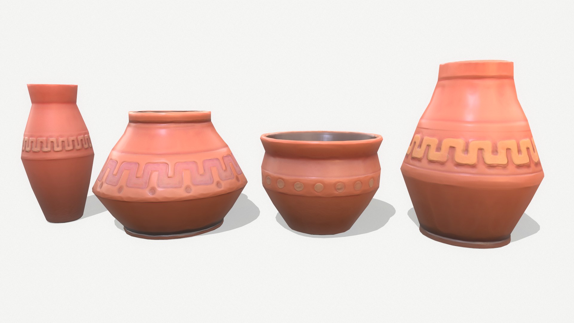 Vase Pack 3D Model - TurboSquid 1625890