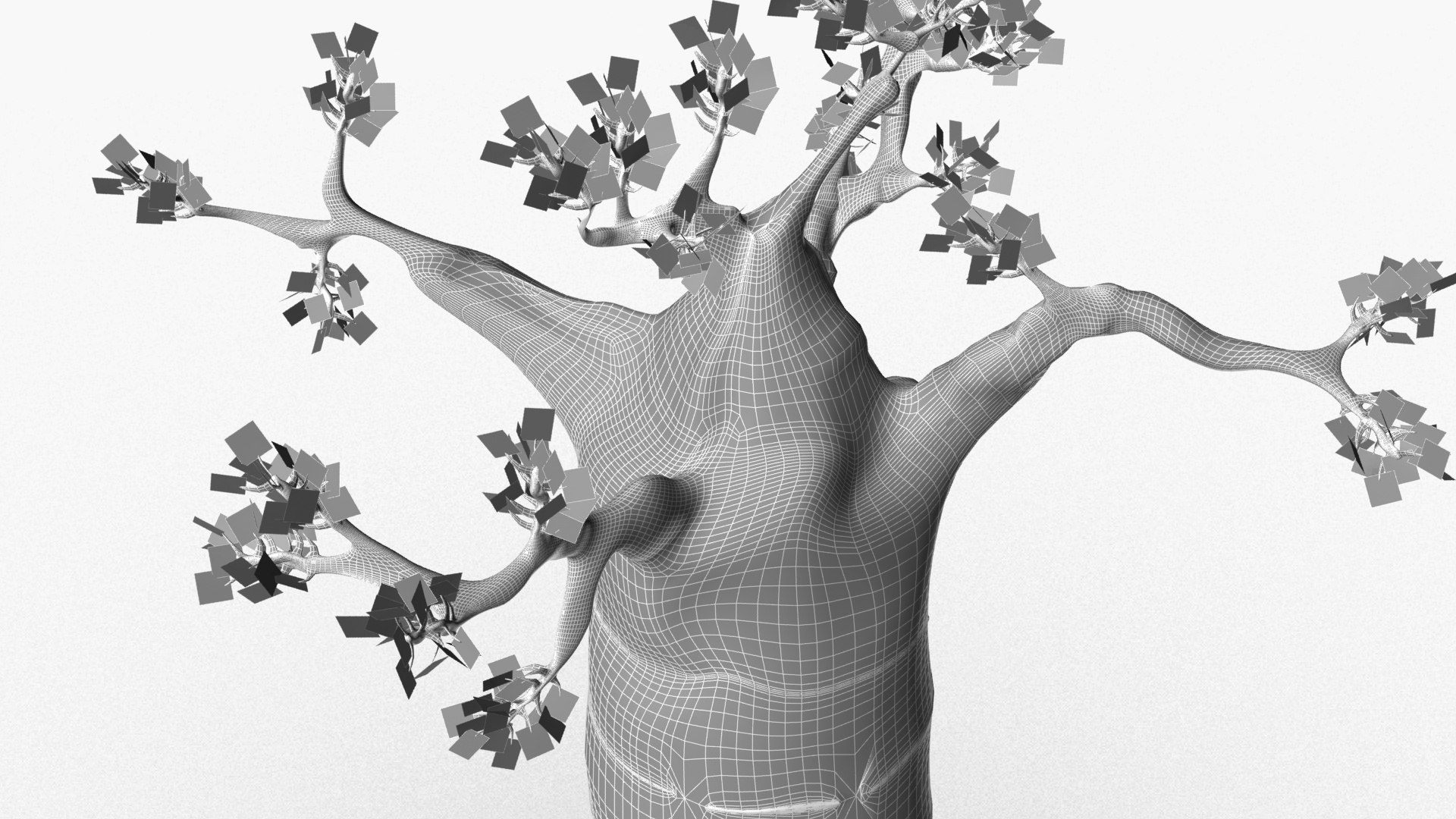 3D Baobab Tree Model - TurboSquid 1626455