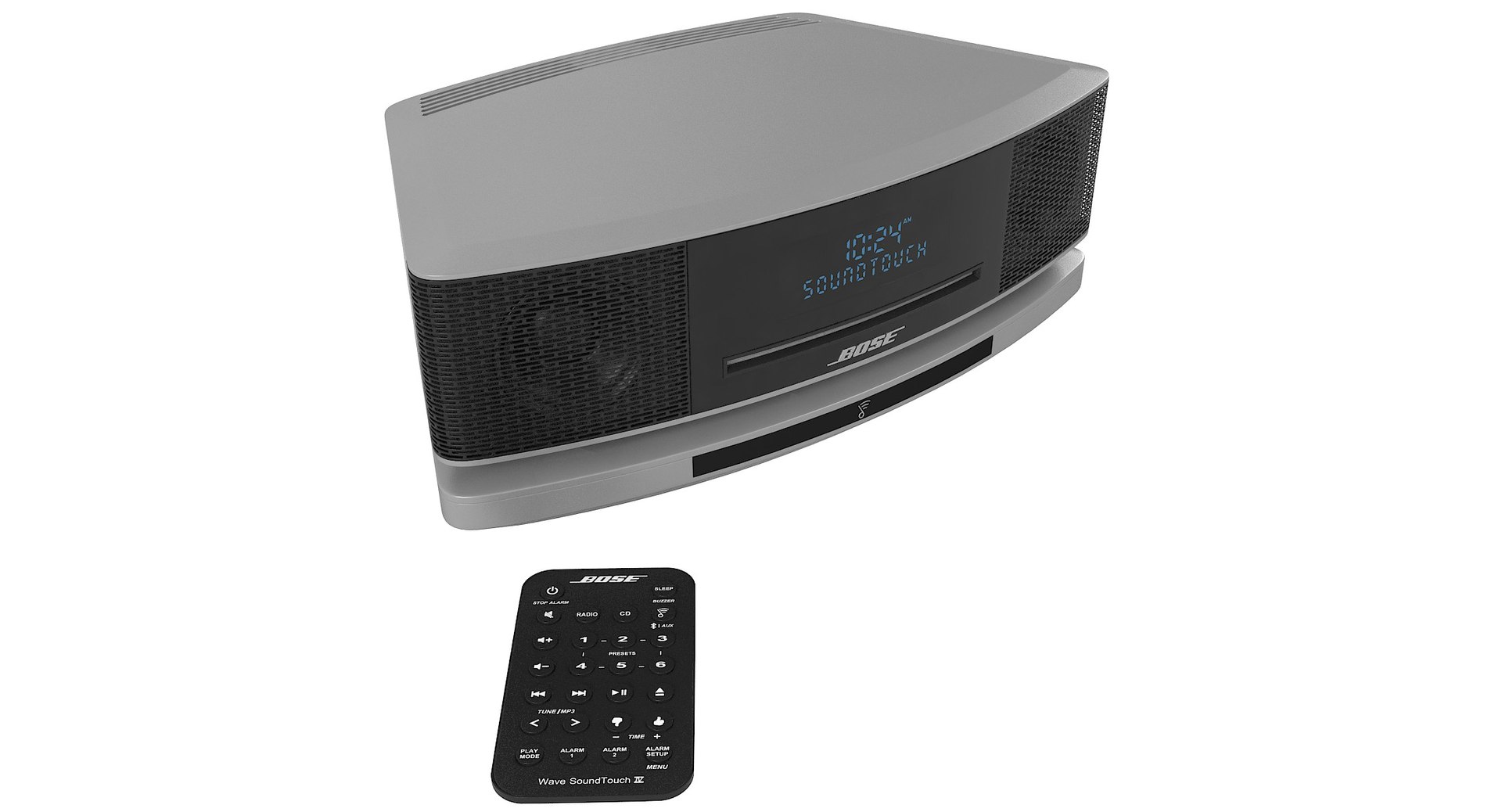 3D Bose Wave Soundtouch Music TurboSquid 1279386