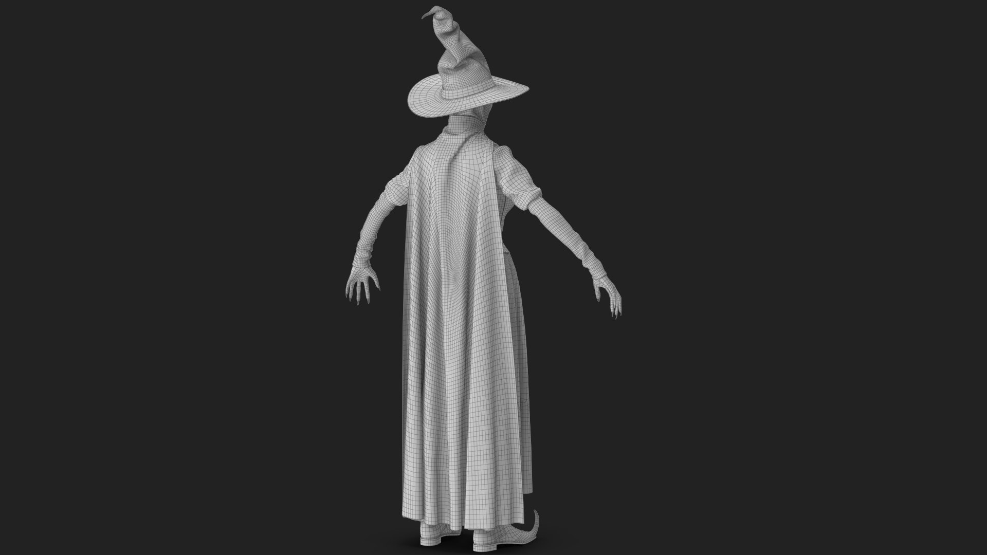 Witch 2 3D model https://p.turbosquid.com/ts-thumb/us/rgyiXW/yB/wireframe_04/jpg/1697600064/1920x1080/fit_q87/1356858895df975bde74168eb4165b21b3ee8e53/wireframe_04.jpg