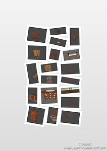 pack furniture 3D model