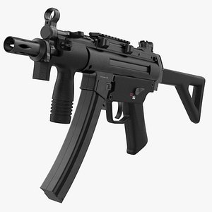 Assault Rifle Generic 3D Model