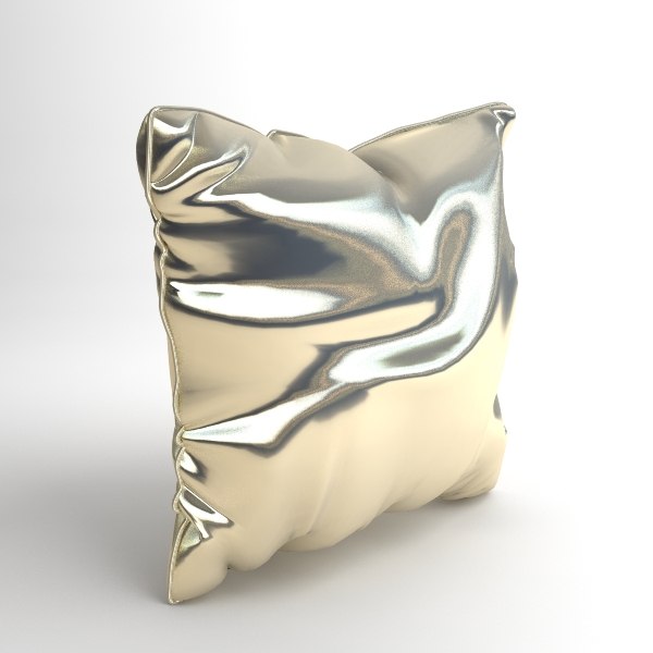 3D модель Атласная подушка - TurboSquid 556478
