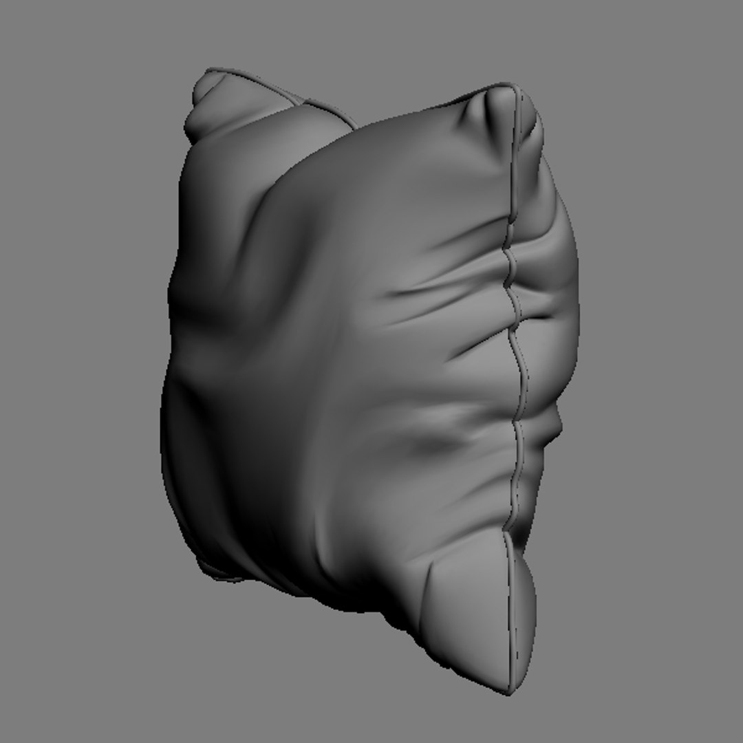 3d Model Pillow Details Materials