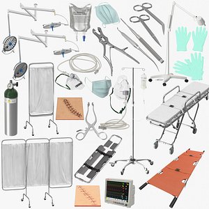 Surgery Tools and Equipment Collection