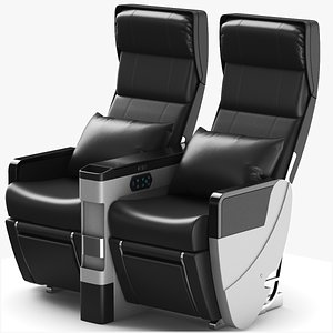 3D Detailed Airplane Chair