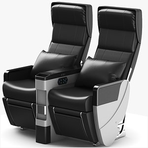 Detailed Airplane Chair