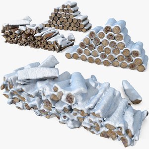 3d model wooden heat