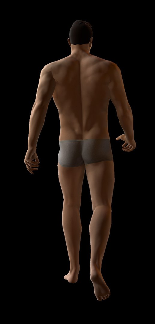 3D Basic Male Model - TurboSquid 1447874