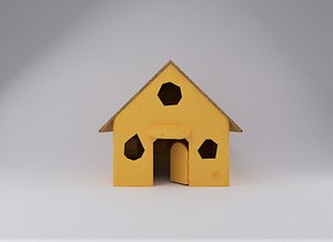 cheese house 3D