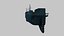 military submarine 3D