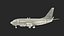Boeing 737-600 mit für Maya vorbereitetem Innenraum