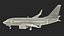 Boeing 737-600 mit für Maya vorbereitetem Innenraum