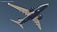 Boeing 737-600 mit für Maya vorbereitetem Innenraum