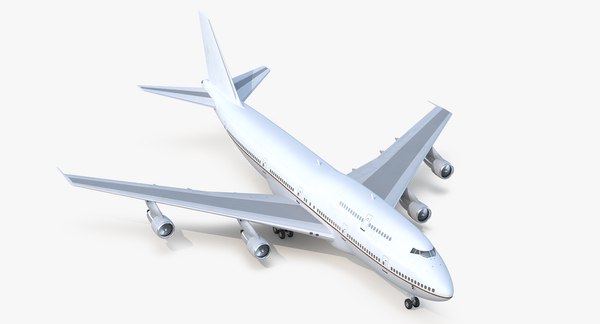 ボーイング747-300ジェネリック3Dモデル - TurboSquid 1228522