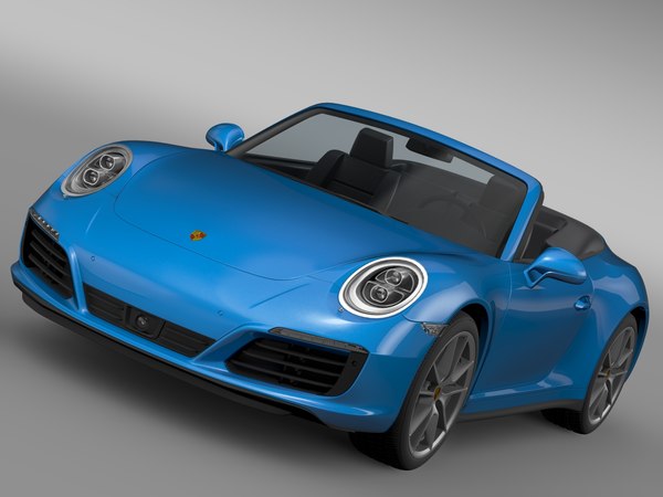 porsche 911 carrera 4 3d model