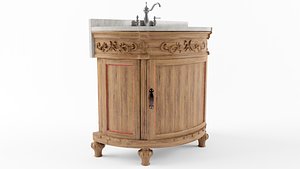 bathroom cabinet 3D model