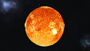 Solar decorative lamp and sun model