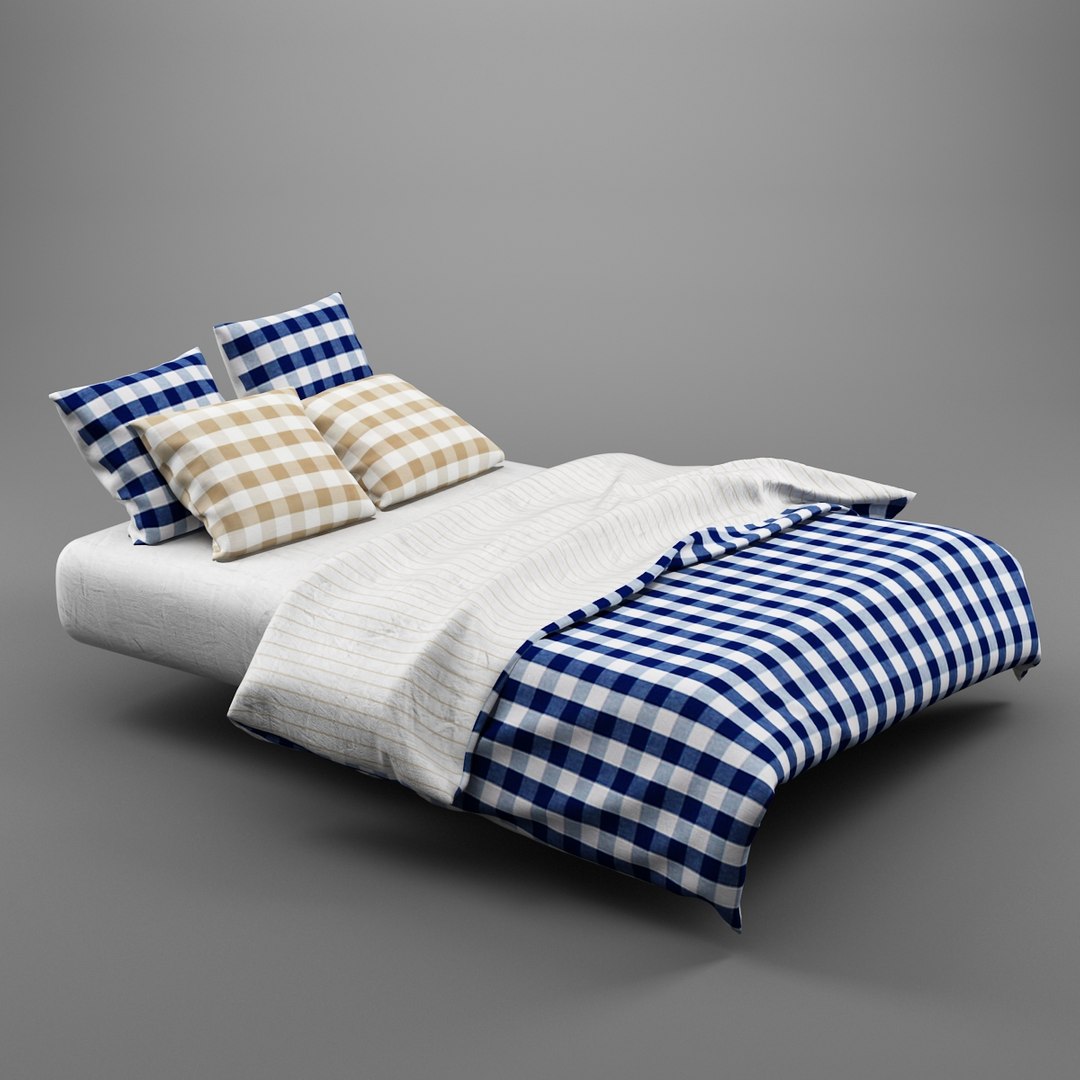 Bed Linen 3d Model