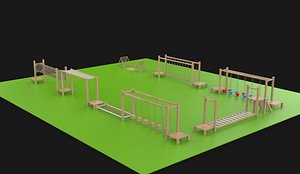 Play Structure set 3D model