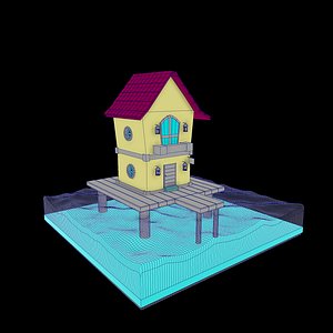 3D water house
