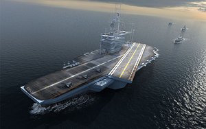 aircraft carrier 3D model