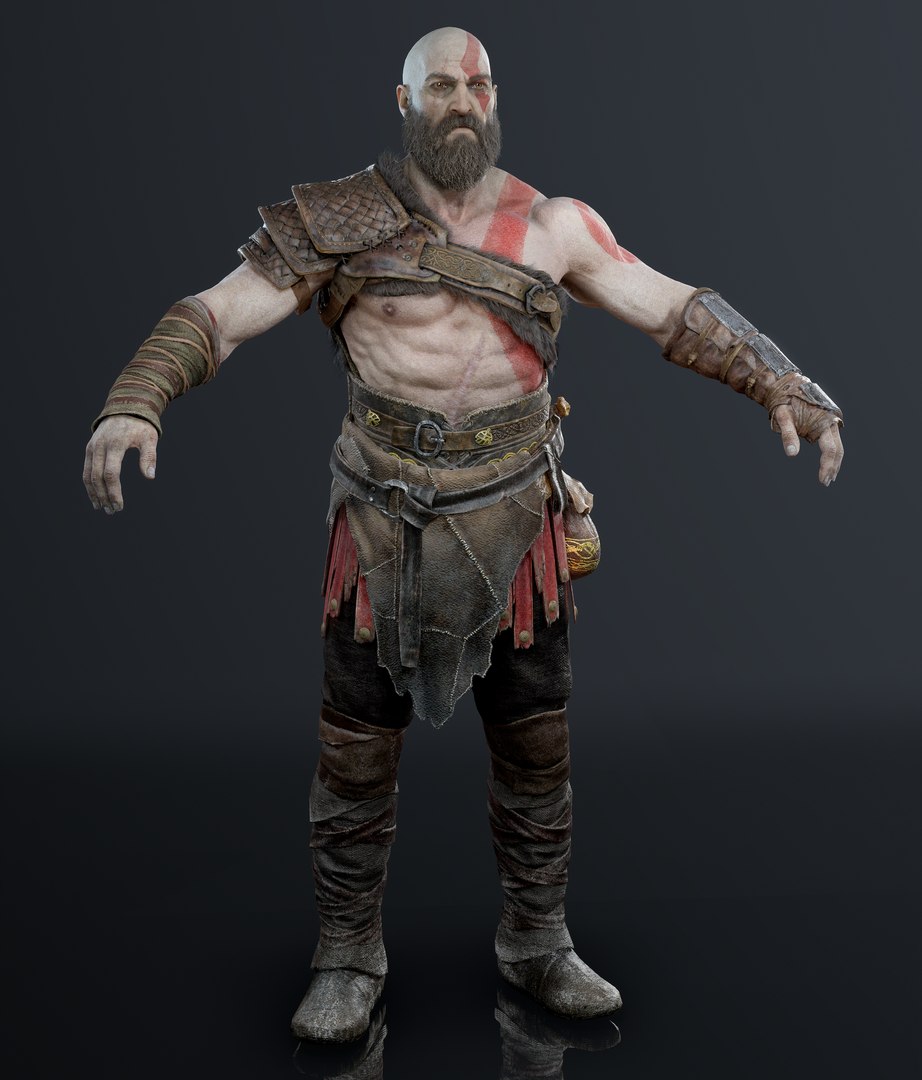 God of War (2018) » Pack 3D models