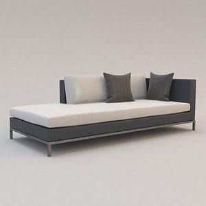 nobile sofa christian liaigre 3d model