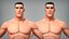 Cartoon male character Stan game ready