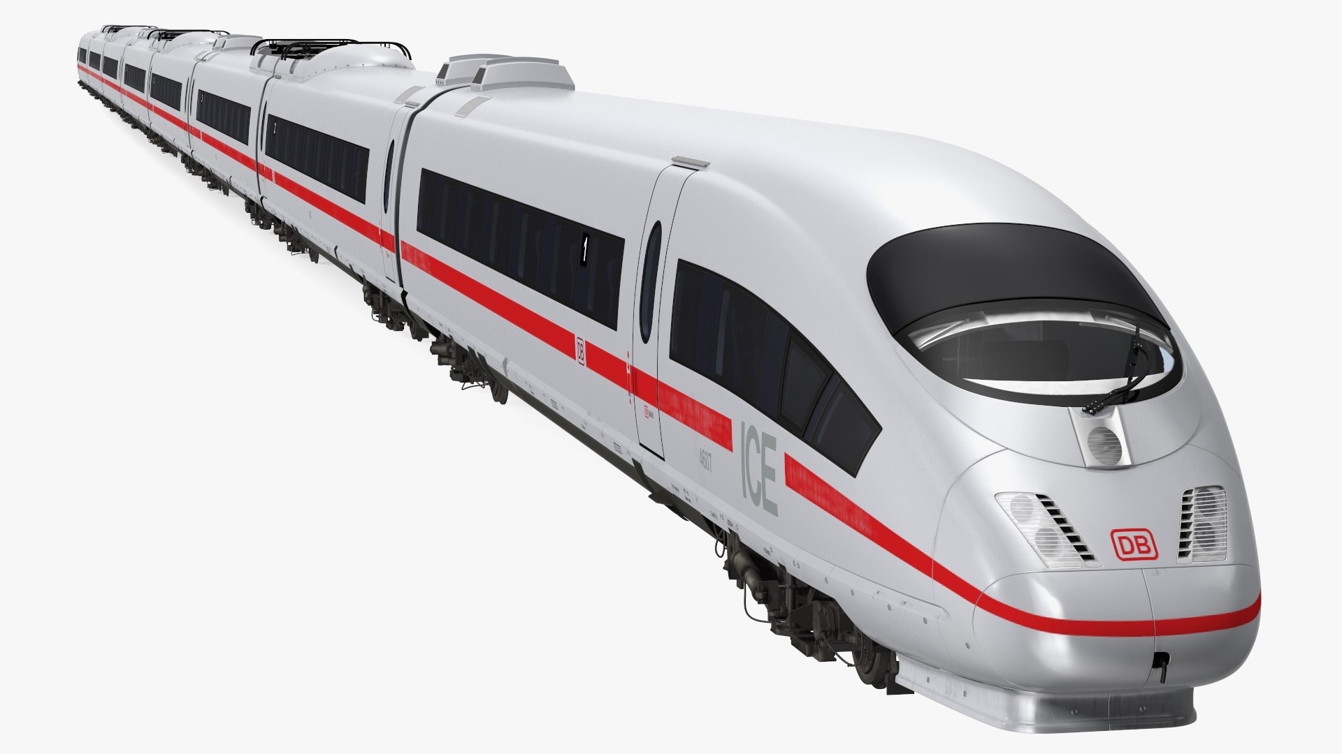 Ice Train Simple Interior 3D model preview