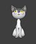 CAT - Low Poly - Manchi- Cartoon -
