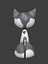 CAT - Low Poly - Manchi- Cartoon -
