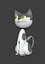 CAT - Low Poly - Manchi- Cartoon -