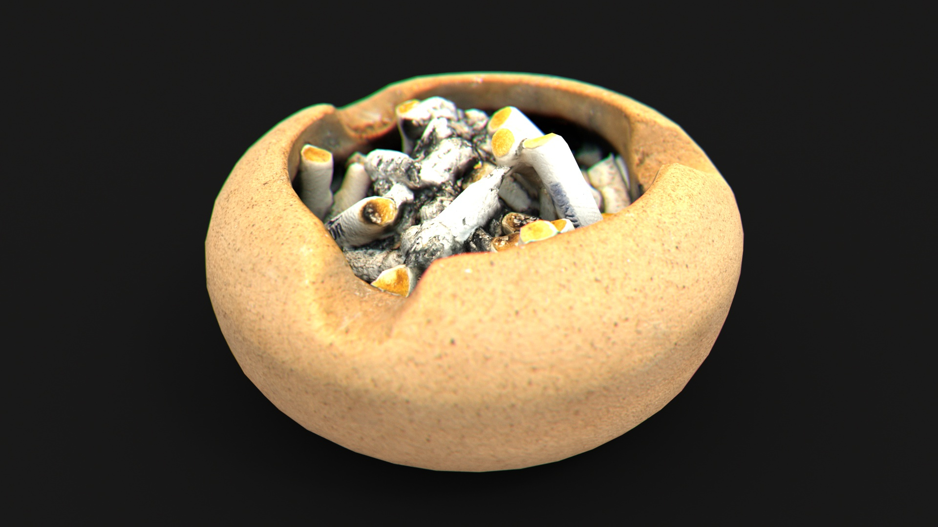 3D Ceramic ashtray full of cigarette butts model https://p.turbosquid.com/ts-thumb/ut/piyTDc/co/ashtray/jpg/1695473470/1920x1080/turn_fit_q99/56668a97709d3d1ea0f0f0c97208293b19c9d471/ashtray-1.jpg