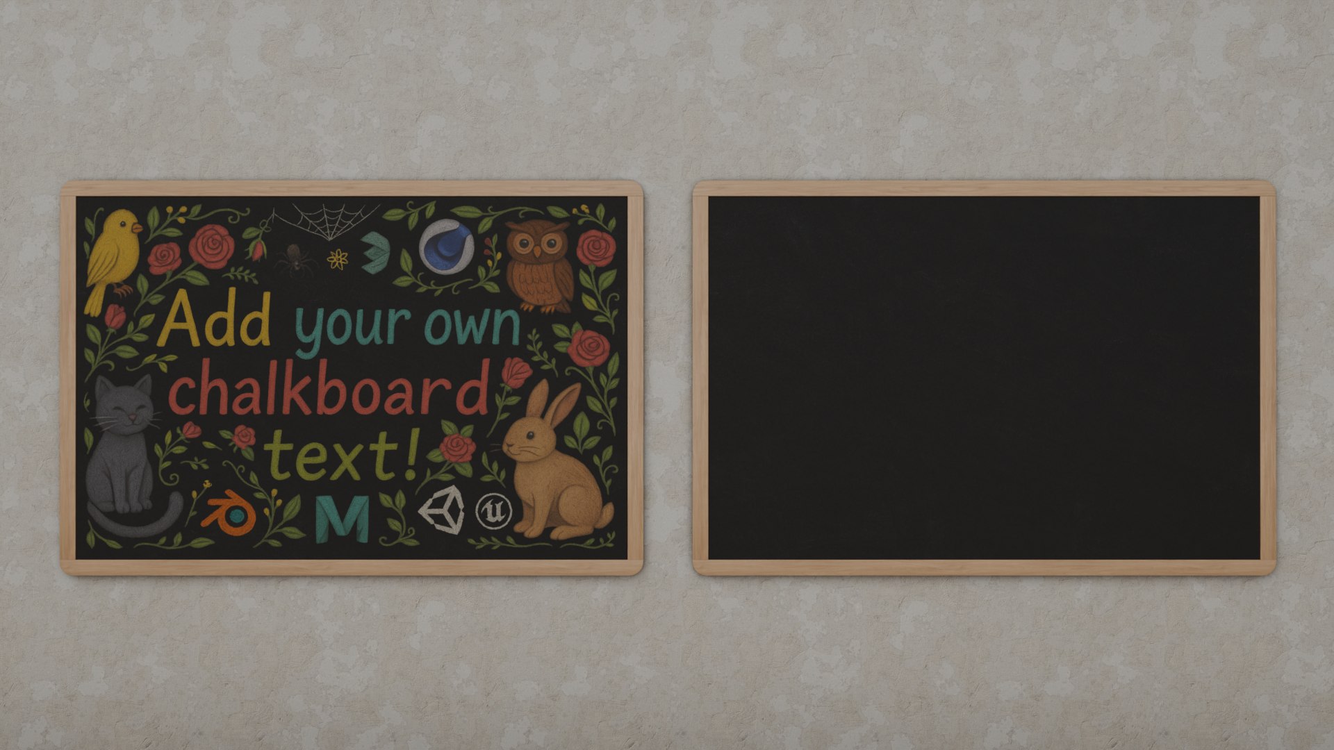 3D Artisan Market Display Collection - Customizable Chalkboards model https://p.turbosquid.com/ts-thumb/ut/q9hYFs/Yh/c6/png/1747673386/1920x1080/fit_q87/faa6ebe4a08e8805da45bafcc4897f13af37b196/c6.jpg