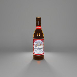 Budweiser beer bottle