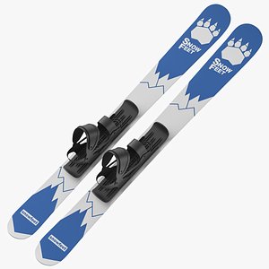 Snow Skis 01 model