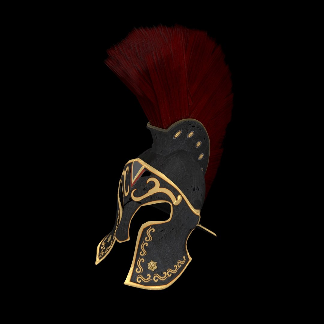 Ancient Greek Helmet 3D Model - TurboSquid 1548009