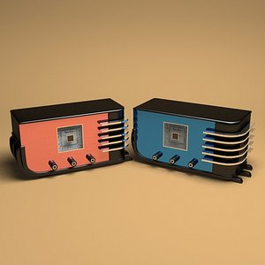 Sparton 1936 Blue "Sled" Radio