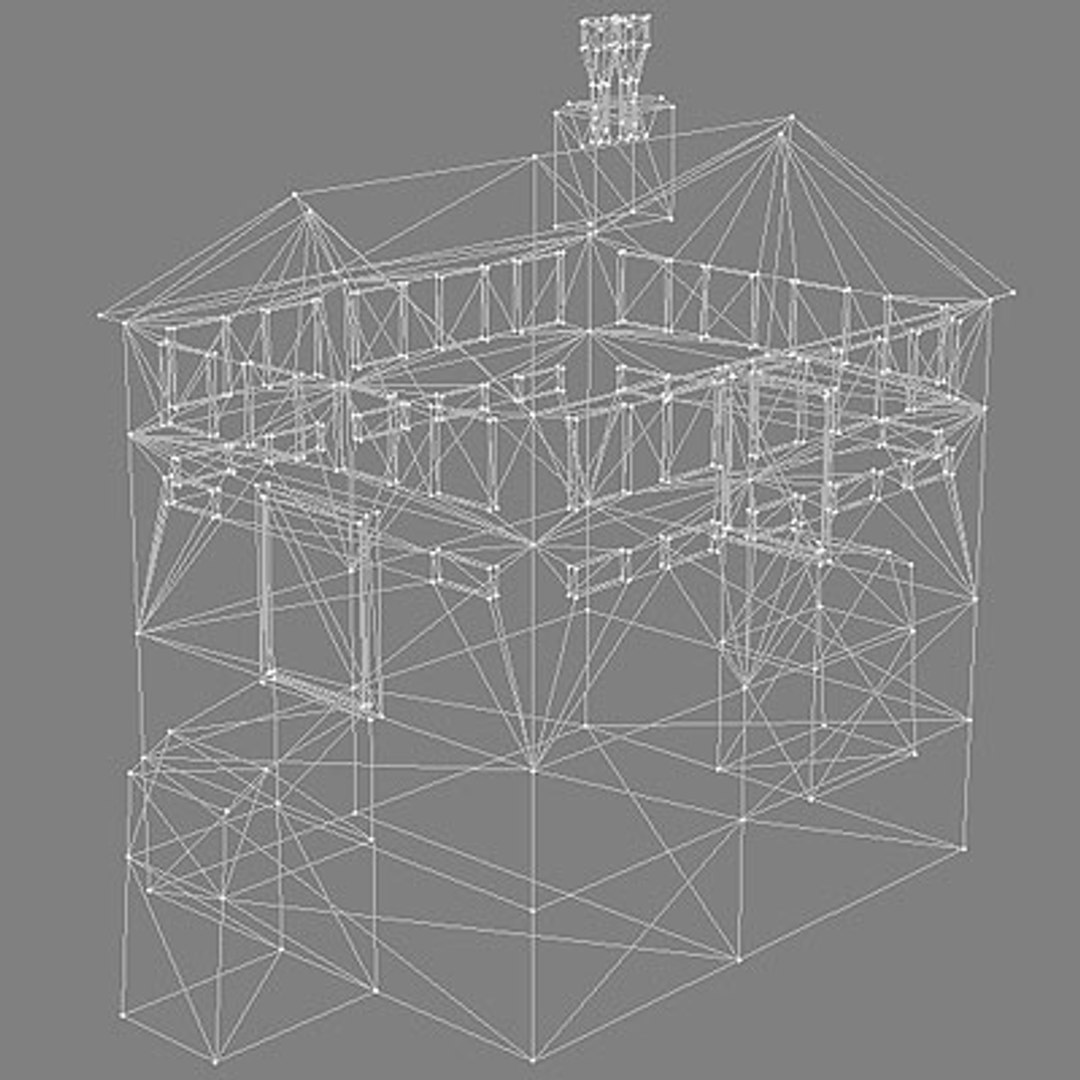 3d Model Historical Machine Shop Factory