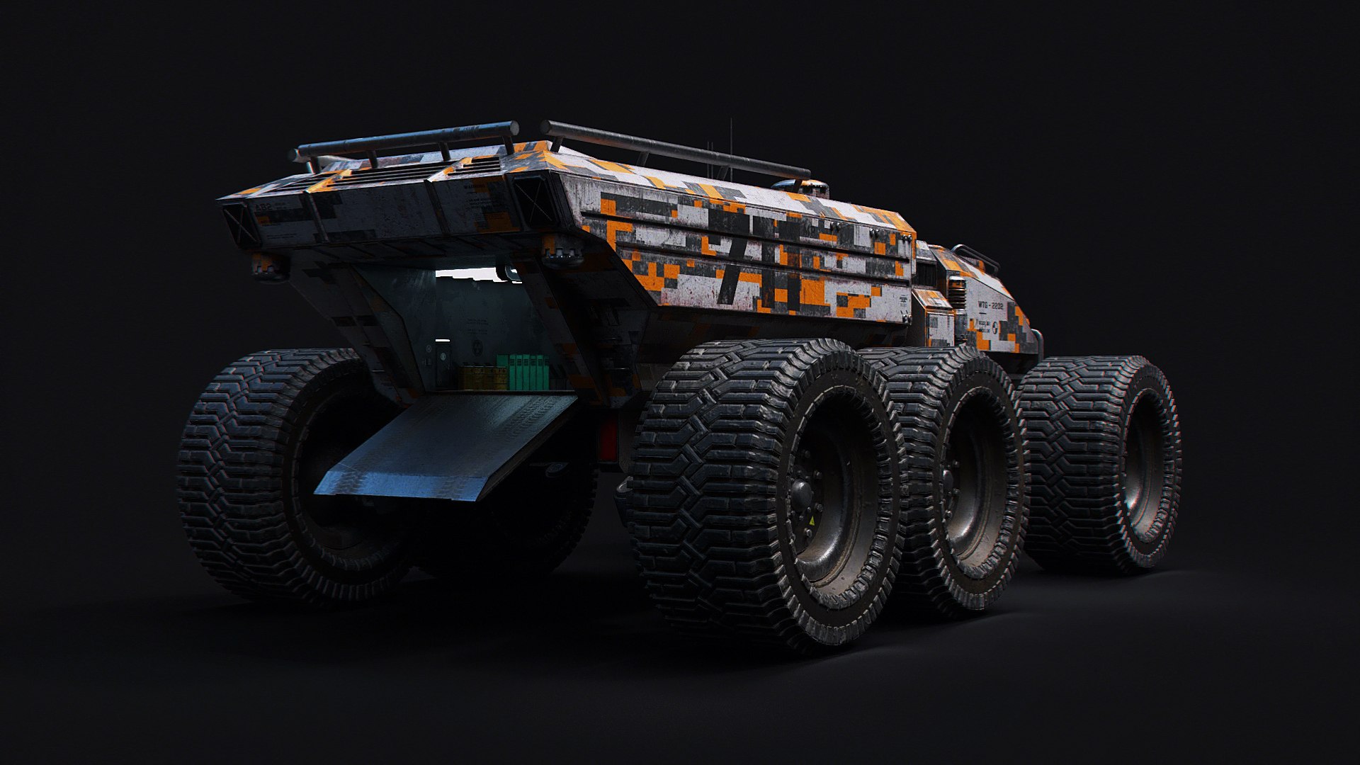 3D technical vehicle transporter car model https://p.turbosquid.com/ts-thumb/uu/QKrKec/9ByMr1H8/0000001/jpg/1601125272/1920x1080/fit_q87/a9d86d497c7b7a221348987759fe31dd3ae144dc/0000001.jpg