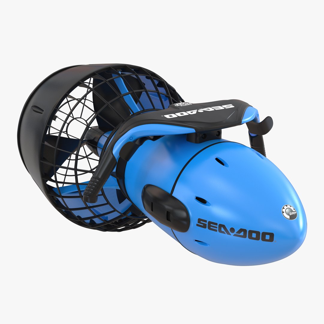 Sea Scooter Diver Propulsion Vehicle 3D model preview