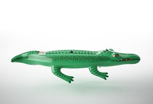 3D model inflatable crocodile