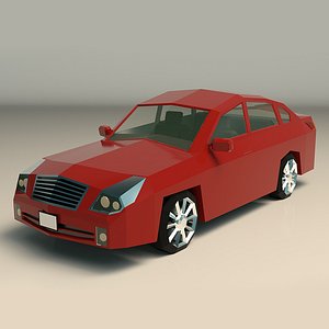 sedan car sed 3D model
