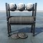 Weight and Ball Rack
