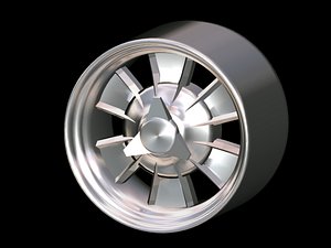 classic mag wheel s 3d model