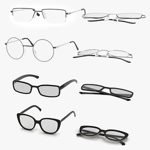 glasses 3 3d model