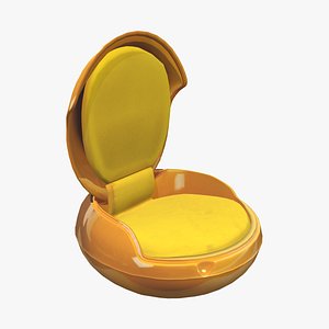 Egg Chair 3D model
