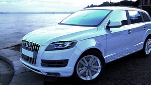 3D audiq7 car