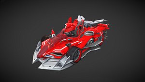 race car 3D model